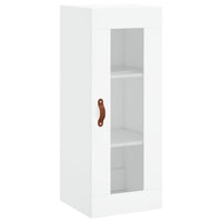 Thumbnail for Highboard Weiß 34,5x34x180 cm Holzwerkstoff