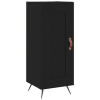Thumbnail for Highboard Schwarz 34,5x34x180 cm Holzwerkstoff