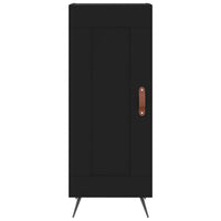 Thumbnail for Highboard Schwarz 34,5x34x180 cm Holzwerkstoff