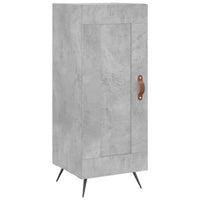 Thumbnail for Highboard Betongrau 34,5x34x180 cm Holzwerkstoff