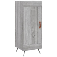 Thumbnail for Highboard Grau Sonoma 34,5x34x180 cm Holzwerkstoff