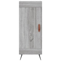 Thumbnail for Highboard Grau Sonoma 34,5x34x180 cm Holzwerkstoff
