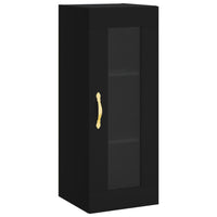 Thumbnail for Highboard Schwarz 34,5x34x180 cm Holzwerkstoff