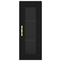 Thumbnail for Highboard Schwarz 34,5x34x180 cm Holzwerkstoff