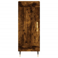 Thumbnail for Highboard Räuchereiche 34,5x34x180 cm Holzwerkstoff