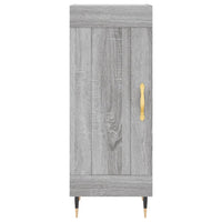 Thumbnail for Highboard Grau Sonoma 34,5x34x180 cm Holzwerkstoff