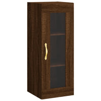 Thumbnail for Highboard Braun Eichen-Optik 34,5x34x180 cm Holzwerkstoff