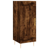 Thumbnail for Highboard Räuchereiche 34,5x34x180 cm Holzwerkstoff