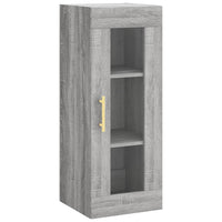 Thumbnail for Highboard Grau Sonoma 34,5x34x180 cm Holzwerkstoff