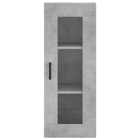 Thumbnail for Highboard Betongrau 34,5x34x180 cm Holzwerkstoff