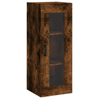 Thumbnail for Highboard Räuchereiche 34,5x34x180 cm Holzwerkstoff
