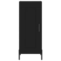 Thumbnail for Highboard Schwarz 34,5x34x180 cm Holzwerkstoff