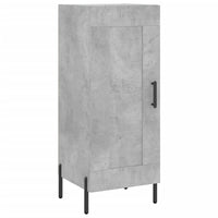 Thumbnail for Highboard Betongrau 34,5x34x180 cm Holzwerkstoff