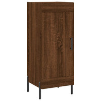Thumbnail for Highboard Braun Eichen-Optik 34,5x34x180 cm Holzwerkstoff
