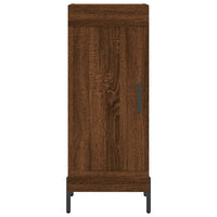 Thumbnail for Highboard Braun Eichen-Optik 34,5x34x180 cm Holzwerkstoff