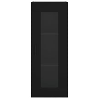 Thumbnail for Highboard Schwarz 34,5x34x180 cm Holzwerkstoff