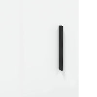 Thumbnail for Highboard Hochglanz-Weiß 34,5x34x180 cm Holzwerkstoff