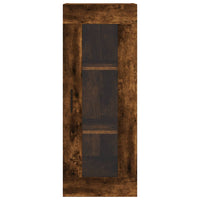 Thumbnail for Highboard Räuchereiche 34,5x34x180 cm Holzwerkstoff