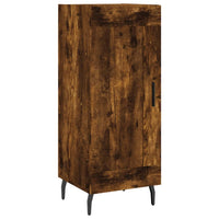 Thumbnail for Highboard Räuchereiche 34,5x34x180 cm Holzwerkstoff