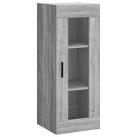 Thumbnail for Highboard Grau Sonoma 34,5x34x180 cm Holzwerkstoff
