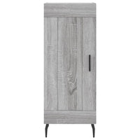 Thumbnail for Highboard Grau Sonoma 34,5x34x180 cm Holzwerkstoff