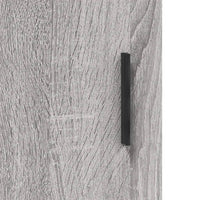 Thumbnail for Highboard Grau Sonoma 34,5x34x180 cm Holzwerkstoff