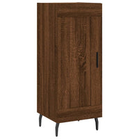 Thumbnail for Highboard Braun Eichen-Optik 34,5x34x180 cm Holzwerkstoff