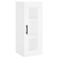 Thumbnail for Highboard Weiß 34,5x34x180 cm Holzwerkstoff