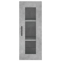 Thumbnail for Highboard Betongrau 34,5x34x180 cm Holzwerkstoff
