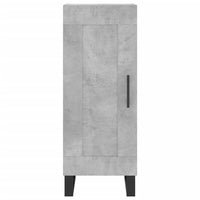 Thumbnail for Highboard Betongrau 34,5x34x180 cm Holzwerkstoff