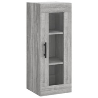 Thumbnail for Highboard Grau Sonoma 34,5x34x180 cm Holzwerkstoff