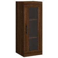 Thumbnail for Highboard Braun Eichen-Optik 34,5x34x180 cm Holzwerkstoff