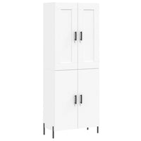 Thumbnail for Highboard Weiß 69,5x34x180 cm Holzwerkstoff