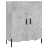 Thumbnail for Highboard Betongrau 69,5x34x180 cm Holzwerkstoff