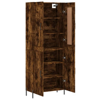 Thumbnail for Highboard Räuchereiche 69,5x34x180 cm Holzwerkstoff