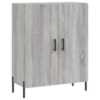Thumbnail for Highboard Grau Sonoma 69,5x34x180 cm Holzwerkstoff