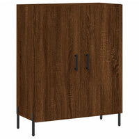 Thumbnail for Highboard Braun Eichen-Optik 69,5x34x180 cm Holzwerkstoff