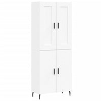 Thumbnail for Highboard Weiß 69,5x34x180 cm Holzwerkstoff