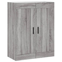 Thumbnail for Highboard Grau Sonoma 69,5x34x180 cm Holzwerkstoff