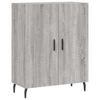 Thumbnail for Highboard Grau Sonoma 69,5x34x180 cm Holzwerkstoff