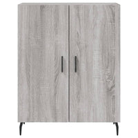 Thumbnail for Highboard Grau Sonoma 69,5x34x180 cm Holzwerkstoff