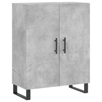 Thumbnail for Highboard Betongrau 69,5x34x180 cm Holzwerkstoff