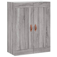 Thumbnail for Highboard Grau Sonoma 69,5x34x180 cm Holzwerkstoff