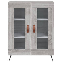 Thumbnail for Highboard Grau Sonoma 69,5x34x180 cm Holzwerkstoff