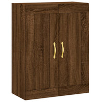 Thumbnail for Highboard Braun Eichen-Optik 69,5x34x180 cm Holzwerkstoff