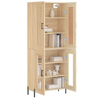 Thumbnail for Highboard Sonoma-Eiche 69,5x34x180 cm Holzwerkstoff