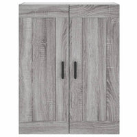 Thumbnail for Highboard Grau Sonoma 69,5x34x180 cm Holzwerkstoff