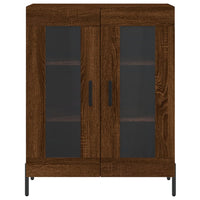 Thumbnail for Highboard Braun Eichen-Optik 69,5x34x180 cm Holzwerkstoff