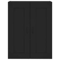 Thumbnail for Highboard Schwarz 69,5x34x180 cm Holzwerkstoff