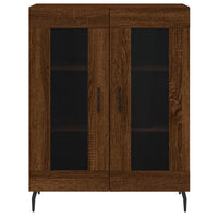 Thumbnail for Highboard Braun Eichen-Optik 69,5x34x180 cm Holzwerkstoff